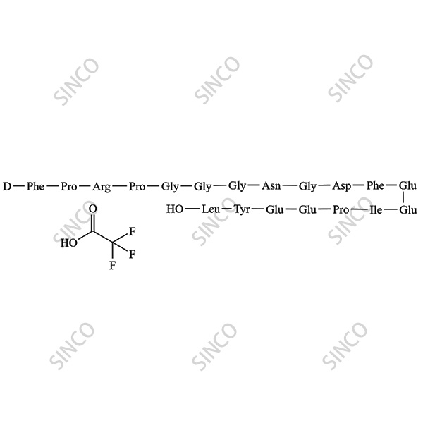 [Des-Gly5]-Bivalirudin Trifluoroacetic acid