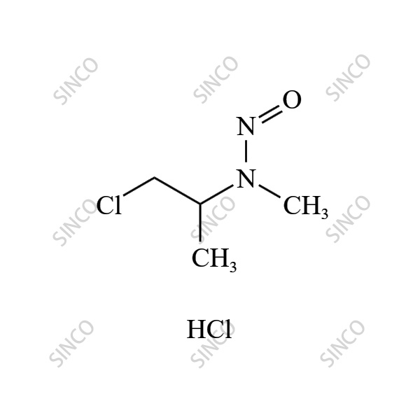 (1-Chloroprop-2-yl)(methyl)(nitroso)amine hydrochloride