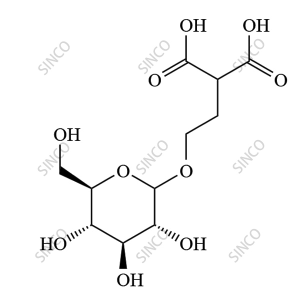 2-[2-(D-Glucopyranosyloxy)ethyl]propanedioic acid