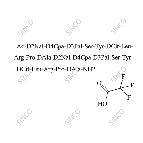 Cetrorelix Impurity R Trifluoroacetic acid