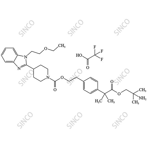 Bilastine Impurity 75 Trifluoroacetic acid