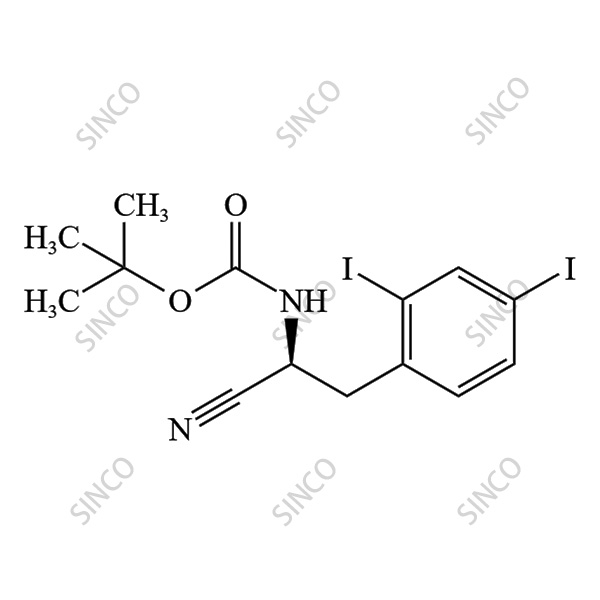 Boc-L-2,4-Diiodo-Phe-nitrile