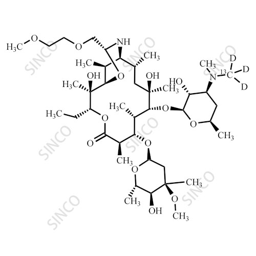 Dirithromycin-13C-D3