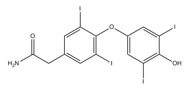 3,5,3',5'-Tetraiodo Thyroacetamide