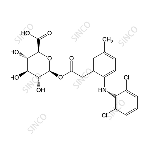 Lumiracoxib-acyl-β-D-glucuronide