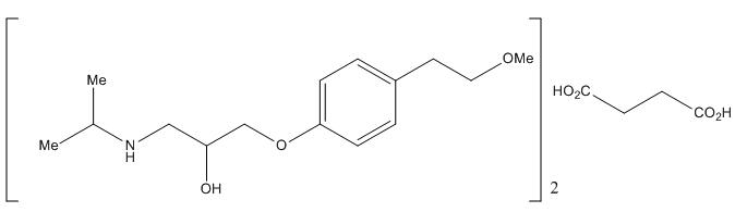 Metroprolol succinate