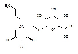Miglustat O-Glucuronide