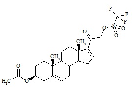 Pregnadiene Triflate Acetate