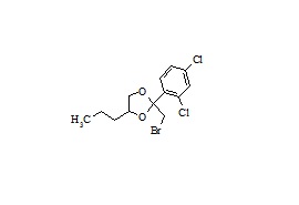 2-(Bromomethyl)-2-(2,4-dichlorophenyl)-4-propyl-1,3-dioxolane