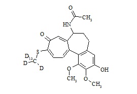 3-Demethyl-Thiocolchicine-13C,d3