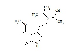 4-Methoxy-N,N-Diisopropyl Tryptamine
