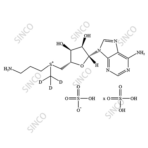(S)-Adenosylmethionine decarboxylated-d3 (sulfuric)