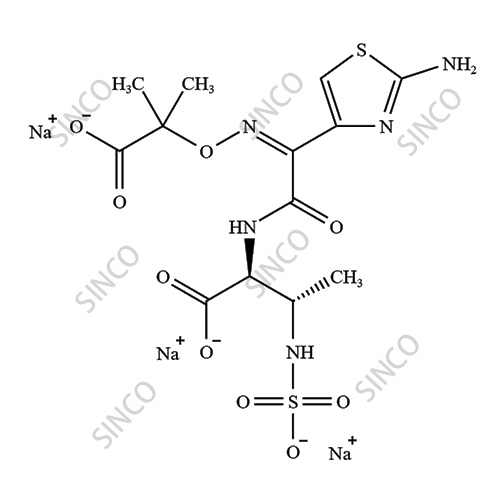 Aztreonam Impurity A Trisodium Salt