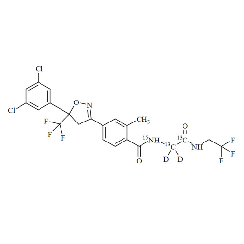 Fluralaner-13C2-d2-15N