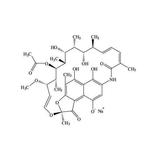 Rifamycin SV Sodium Salt (Rifaximin EP Impurity C Sodium Salt)