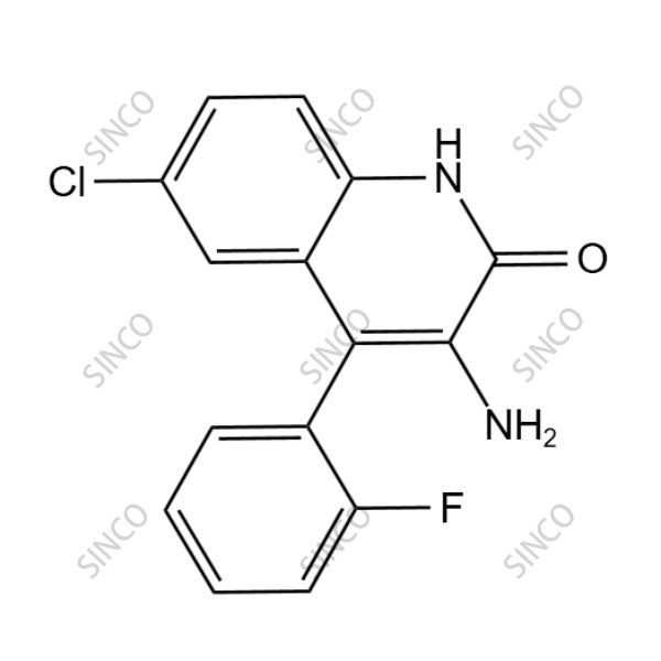 3-Amino-6-chloro-4-(2-fluoro-phenyl)-1H-quinolin-2-one