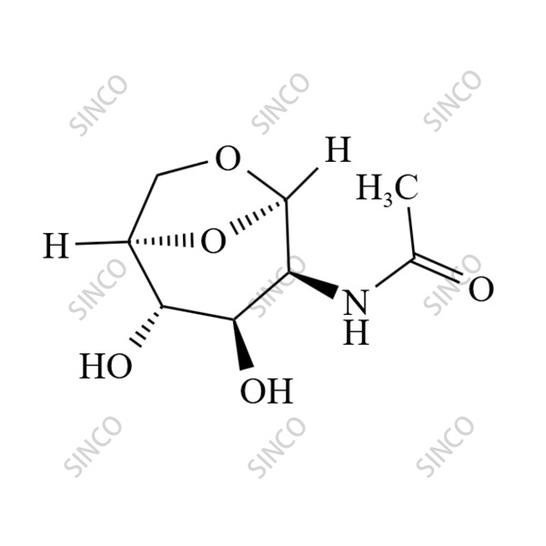 2-acetamido-1,6-anhydro-2-deoxy-β-D-mannopyranose