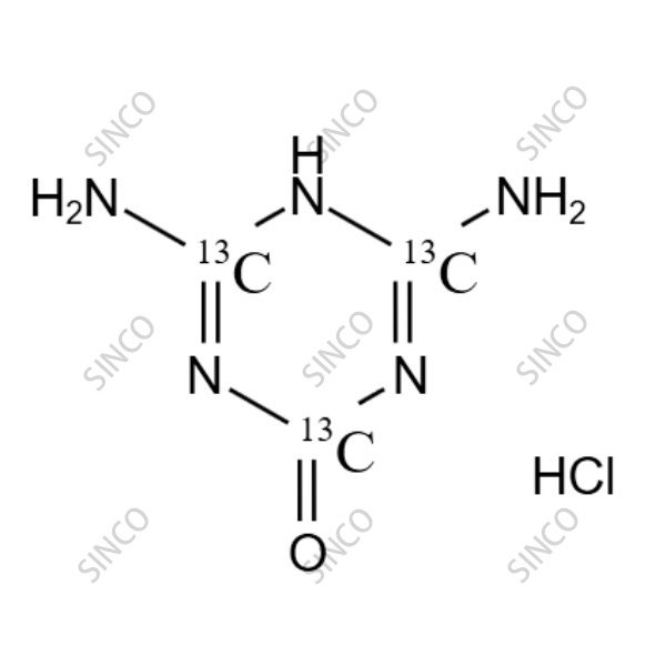 Ammeline-13C3 Hydrochloride