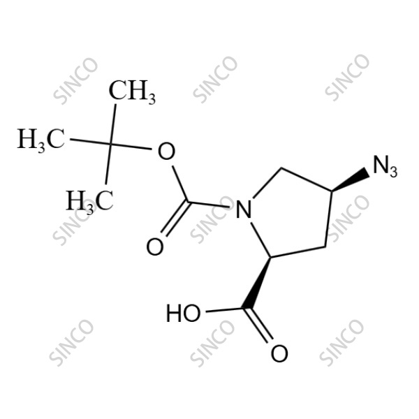 (2S,4S)-4-azido-1-[(tert-butoxy)carbonyl]pyrrolidine-2-carboxylic acid