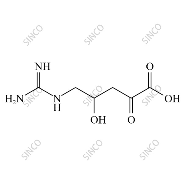 5-{[amino(azanylidene)methyl]amino}-4-hydroxy-2-oxopentanoic acid