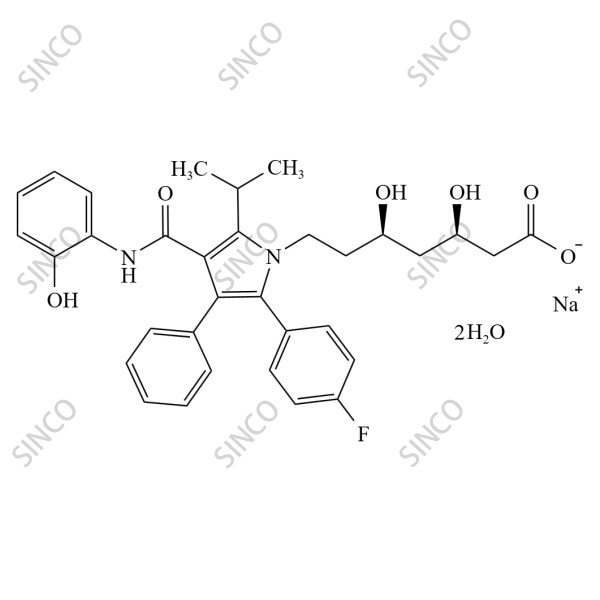 ortho-Hydroxy Atorvastatin Sodium Salt dihydrate