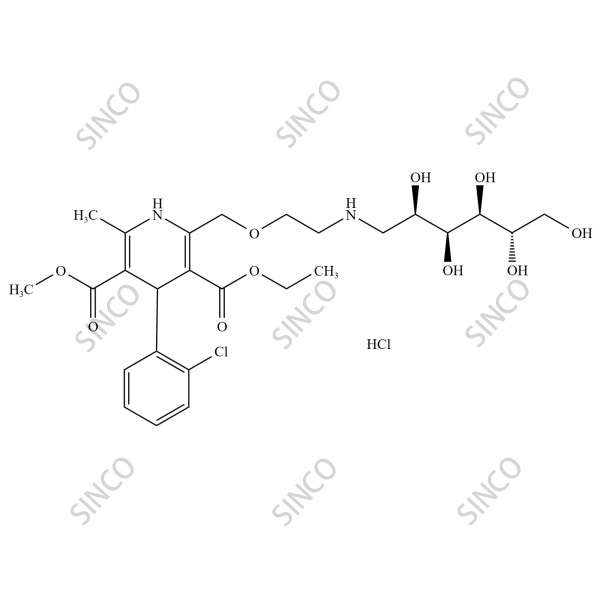 Amlodipine L-sorbitol adduct HCl