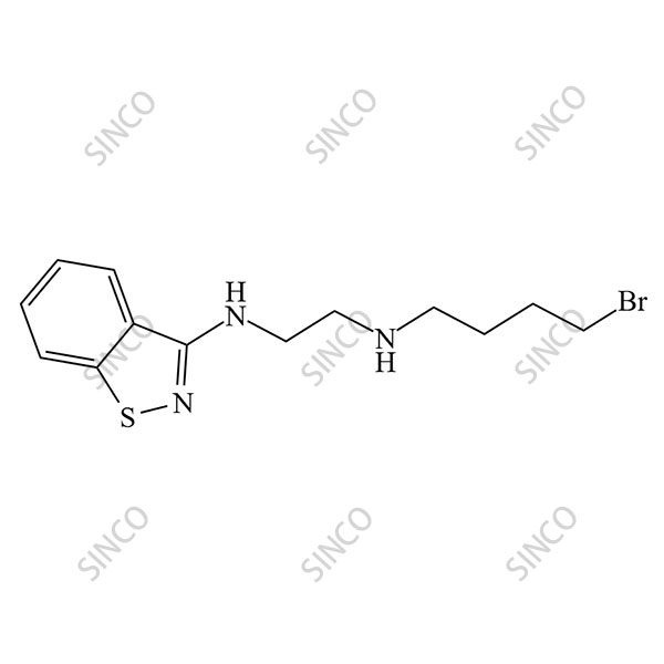 3-({2-[(4-bromobutyl)amino]ethyl}amino)benzo[d][1,2]thiazole