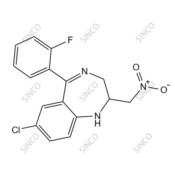 7-Chlor-1,3-dihydro-5-(2-fluorphenyl)-2-nitromethylen-2H-1,4-benzodiazepin