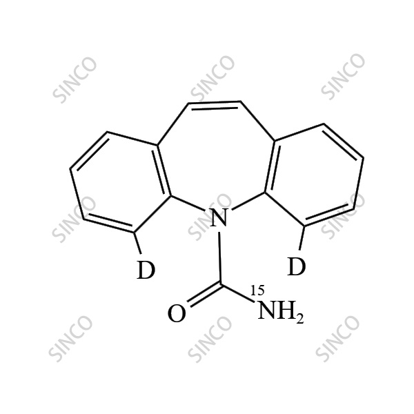 Carbamazepine-d2,15N