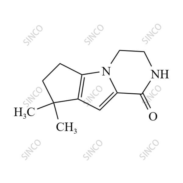 8,8-dimethyl-2,3,4,6,7,8-hexahydro-1H-cyclopenta[1',2':2,3]pyrrolo[1,5-a]pyrazin-1-one