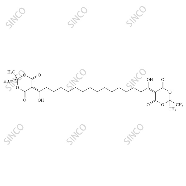 5,5 '- (1,16-dihydroxyhexadecane-1,16-dimethylene) bis (2,2-dimethyl-1,3-dioxolane-4,6-dione)