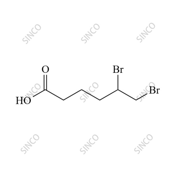 5,6-dibromohexanoic acid