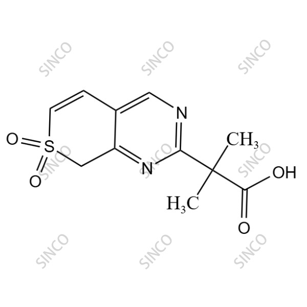 2-(1,1-dioxo-1,3-dihydro-2H-pyrido[2,3-e][1,2]thiazin-2-yl)-2-methylpropanoic acid)