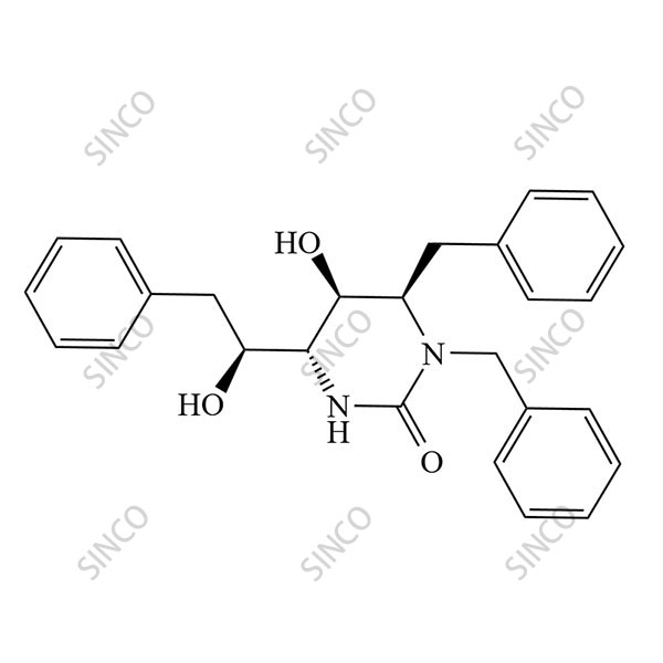 (4R,5R,6R)-1,6-dibenzyl-4-[(1S)-1-hydroxy-2-phenylethyl]-2-oxohexahydropyrimidin-5-ol