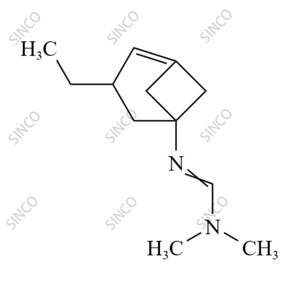 {[{3-ethylbicyclo[3.1.1]hept-1(2)-en-5-yl}azanylidene]methyl}dimethylamine