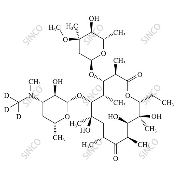 Erythromycin A-d3 (Roxithromycin EP Impurity A-d3)