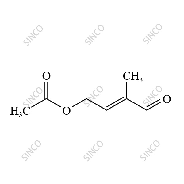 (E)-3-Formylbut-2-enyl acetate