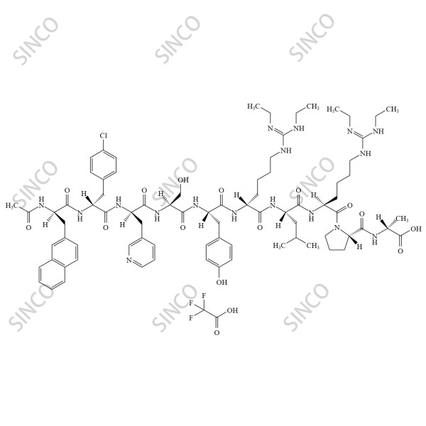 Ganirelix Impurity 1 Trifluoroacetic acid