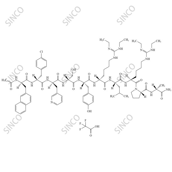 Ganirelix Impurity 2 Trifluoroacetic acid