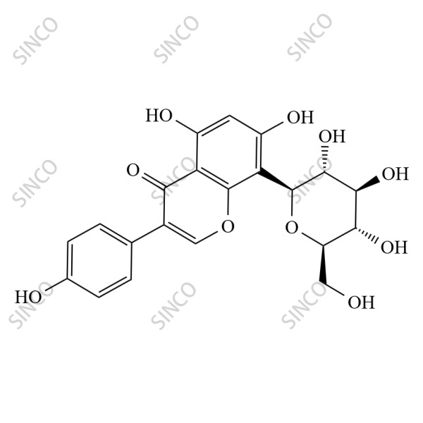 Genistein 8-C-glucoside