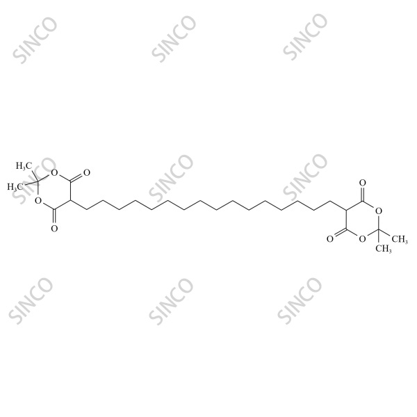 5,5 '- (1,16-Hexadecanediol) bis [2,2-dimethyl-1,3-dioxane 4,6-dione]
