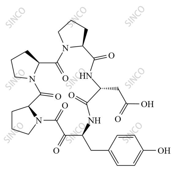 [(3S,10S,13R,16S,22S)-10-[(4-hydroxyphenyl)methyl]-2,8,9,12,15,21-hexaoxo-1,7,11,14,20-pentazatetracyclo[20.3.0.03,7.016,20]pentacosan-13-yl]acetic acid