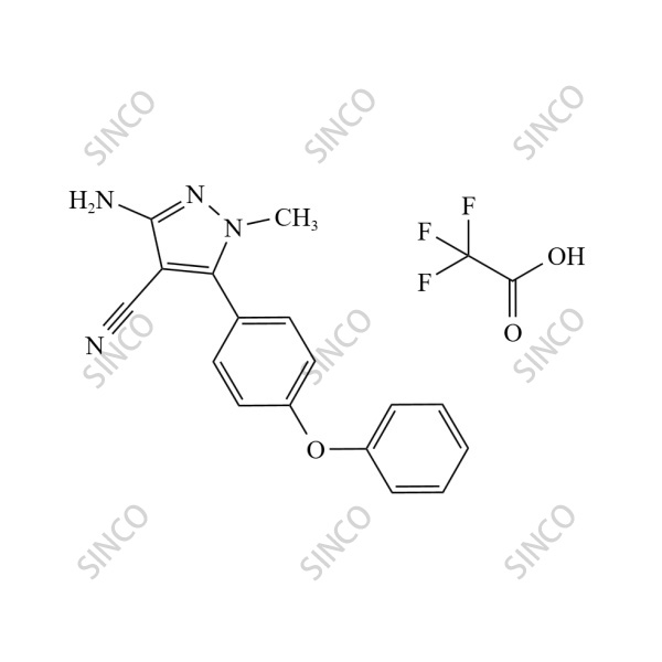 Ibrutinib Impurity 53 Trifluoroacetic acid