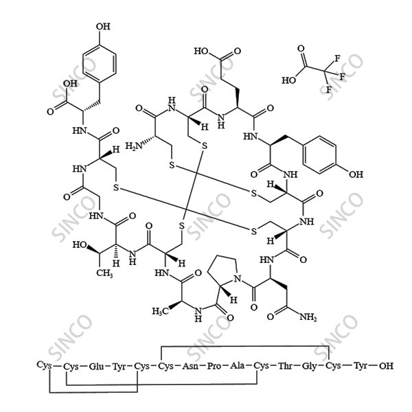 Linaclotide Impurity 6 Trifluoroacetic acid