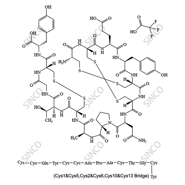 Linaclotide Impurity 7 Trifluoroacetic acid