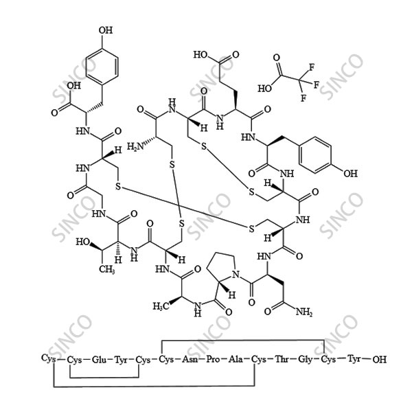 Linaclotide Impurity 10 Trifluoroacetic acid