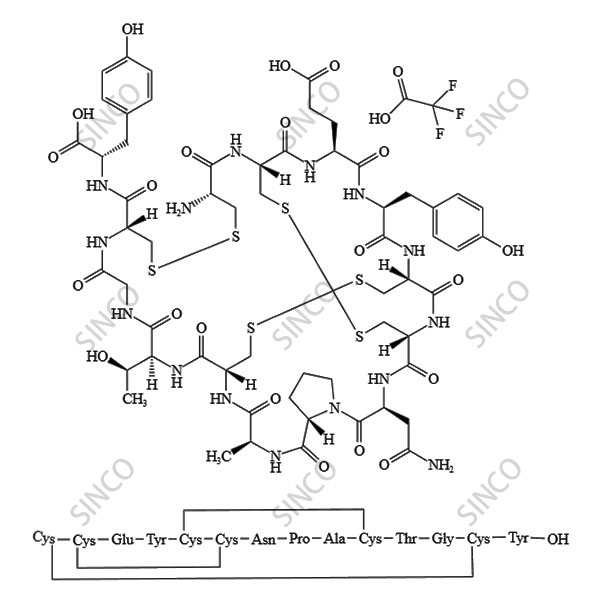 Linaclotide Impurity 11 Trifluoroacetic acid