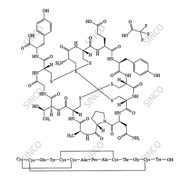 Linaclotide Impurity 12 Trifluoroacetic acid