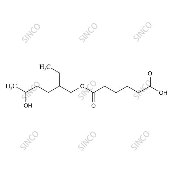 Mono-2-ethyl-5-hydroxyhexyl adipate