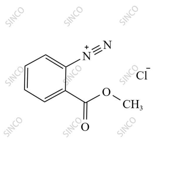 2-(methoxycarbonyl)-benzenediazonium chloride